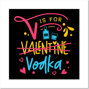 V is for Vodka Posters and Art